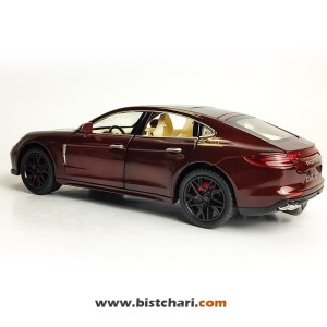 ماکت ماشین پورشه Porsche مدل پانامرا Panamera رنگ زرشکی