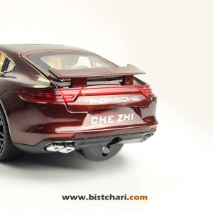ماکت ماشین پورشه Porsche مدل پانامرا Panamera رنگ زرشکی