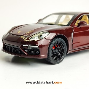 ماکت ماشین پورشه Porsche مدل پانامرا Panamera رنگ زرشکی