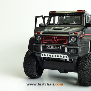 ماکت ماشین مرسدس بنز  Mercedes-Benz مدل G63 AMG 6x6 رنگ مشکی