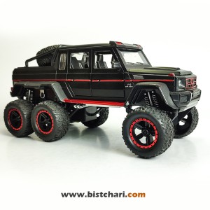 ماکت ماشین مرسدس بنز  Mercedes-Benz مدل G63 AMG 6x6 رنگ مشکی