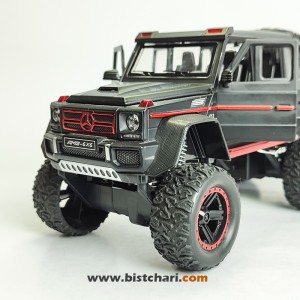 ماکت ماشین مرسدس بنز  Mercedes-Benz مدل G63 AMG 6x6 رنگ مشکی