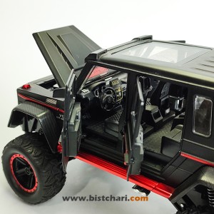 ماکت ماشین مرسدس بنز  Mercedes-Benz مدل G63 AMG 6x6 رنگ مشکی