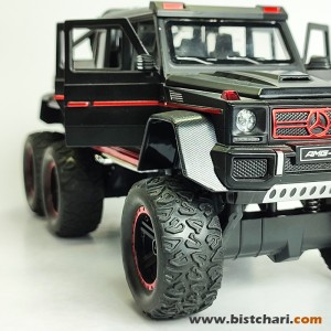 ماکت ماشین مرسدس بنز  Mercedes-Benz مدل G63 AMG 6x6 رنگ مشکی