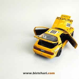 ماکت ماشین مزدا Mazda مدل RX-7 رنگ زرد