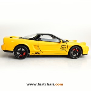 ماکت ماشین هوندا Honda مدل NSX NA1/NA2 رنگ زرد
