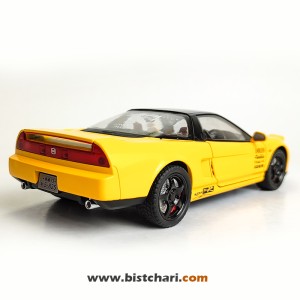 ماکت ماشین هوندا Honda مدل NSX NA1/NA2 رنگ زرد