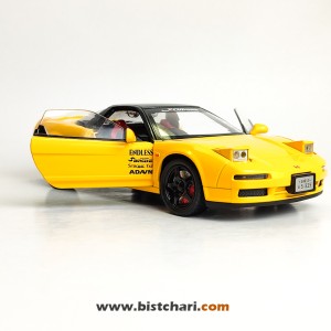 ماکت ماشین هوندا Honda مدل NSX NA1/NA2 رنگ زرد