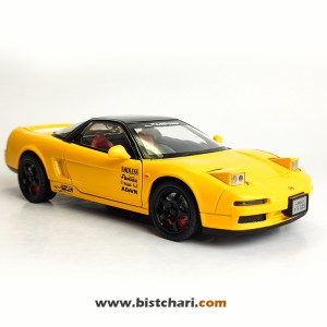 ماکت ماشین هوندا Honda مدل NSX NA1/NA2 رنگ زرد