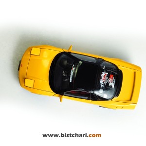 ماکت ماشین هوندا Honda مدل NSX NA1/NA2 رنگ زرد