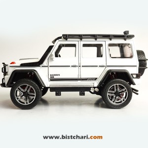 ماکت ماشین مرسدس بنز  Mercedes-Benz مدل (G-Class (Brabus Adventure رنگ سفید