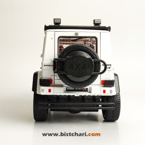 ماکت ماشین مرسدس بنز  Mercedes-Benz مدل (G-Class (Brabus Adventure رنگ سفید