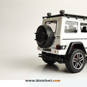 ماکت ماشین مرسدس بنز  Mercedes-Benz مدل (G-Class (Brabus Adventure رنگ سفید