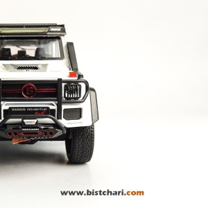 ماکت ماشین مرسدس بنز  Mercedes-Benz مدل (G-Class (Brabus Adventure رنگ سفید