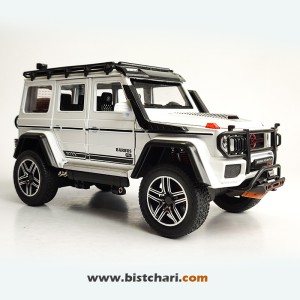 ماکت ماشین مرسدس بنز  Mercedes-Benz مدل (G-Class (Brabus Adventure رنگ سفید