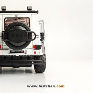 ماکت ماشین مرسدس بنز  Mercedes-Benz مدل (G-Class (Brabus Adventure رنگ سفید