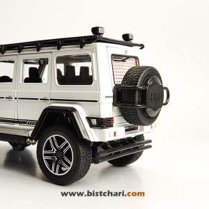 ماکت ماشین مرسدس بنز  Mercedes-Benz مدل (G-Class (Brabus Adventure رنگ سفید