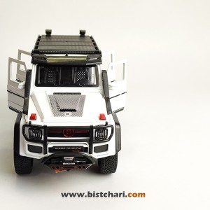 ماکت ماشین مرسدس بنز  Mercedes-Benz مدل (G-Class (Brabus Adventure رنگ سفید