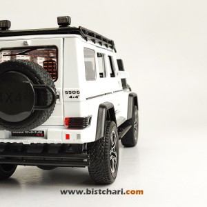 ماکت ماشین مرسدس بنز  Mercedes-Benz مدل (G-Class (Brabus Adventure رنگ سفید