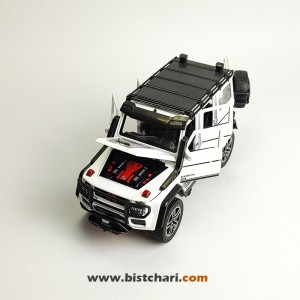 ماکت ماشین مرسدس بنز  Mercedes-Benz مدل (G-Class (Brabus Adventure رنگ سفید