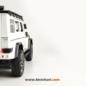 ماکت ماشین مرسدس بنز  Mercedes-Benz مدل (G-Class (Brabus Adventure رنگ سفید