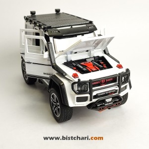 ماکت ماشین مرسدس بنز  Mercedes-Benz مدل (G-Class (Brabus Adventure رنگ سفید