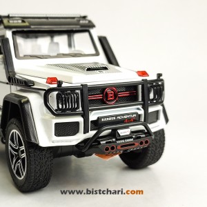 ماکت ماشین مرسدس بنز  Mercedes-Benz مدل (G-Class (Brabus Adventure رنگ سفید