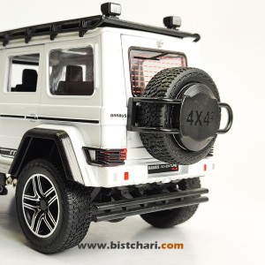 ماکت ماشین مرسدس بنز  Mercedes-Benz مدل (G-Class (Brabus Adventure رنگ سفید