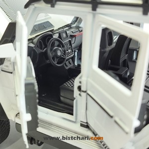 ماکت ماشین مرسدس بنز  Mercedes-Benz مدل (G-Class (Brabus Adventure رنگ سفید