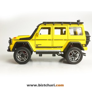 ماکت ماشین مرسدس بنز  Mercedes-Benz مدل (G-Class (Brabus Adventure رنگ زرد