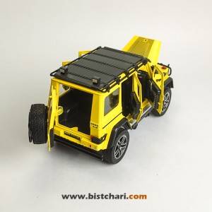 ماکت ماشین مرسدس بنز  Mercedes-Benz مدل (G-Class (Brabus Adventure رنگ زرد