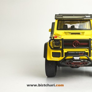 ماکت ماشین مرسدس بنز  Mercedes-Benz مدل (G-Class (Brabus Adventure رنگ زرد