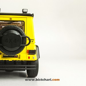 ماکت ماشین مرسدس بنز  Mercedes-Benz مدل (G-Class (Brabus Adventure رنگ زرد