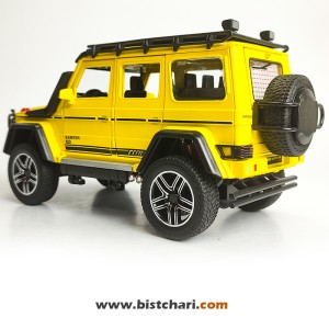 ماکت ماشین مرسدس بنز  Mercedes-Benz مدل (G-Class (Brabus Adventure رنگ زرد