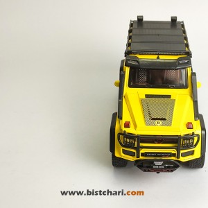 ماکت ماشین مرسدس بنز  Mercedes-Benz مدل (G-Class (Brabus Adventure رنگ زرد