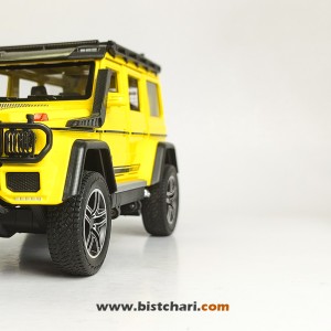 ماکت ماشین مرسدس بنز  Mercedes-Benz مدل (G-Class (Brabus Adventure رنگ زرد