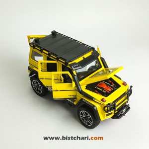 ماکت ماشین مرسدس بنز  Mercedes-Benz مدل (G-Class (Brabus Adventure رنگ زرد