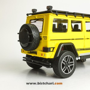 ماکت ماشین مرسدس بنز  Mercedes-Benz مدل (G-Class (Brabus Adventure رنگ زرد