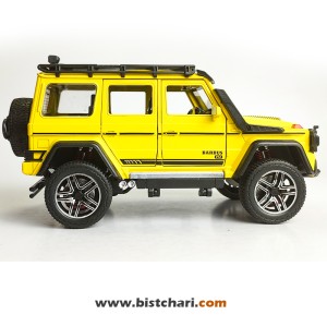 ماکت ماشین مرسدس بنز  Mercedes-Benz مدل (G-Class (Brabus Adventure رنگ زرد