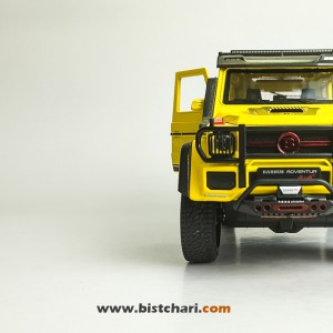 ماکت ماشین مرسدس بنز  Mercedes-Benz مدل (G-Class (Brabus Adventure رنگ زرد