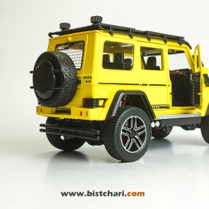 ماکت ماشین مرسدس بنز  Mercedes-Benz مدل (G-Class (Brabus Adventure رنگ زرد