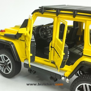 ماکت ماشین مرسدس بنز  Mercedes-Benz مدل (G-Class (Brabus Adventure رنگ زرد