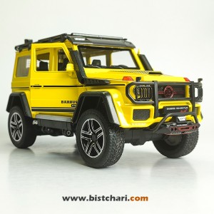 ماکت ماشین مرسدس بنز  Mercedes-Benz مدل (G-Class (Brabus Adventure رنگ زرد