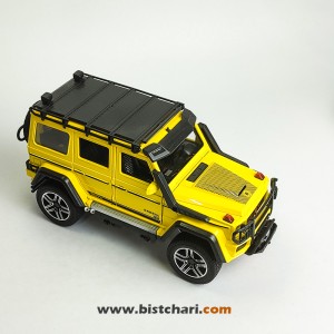 ماکت ماشین مرسدس بنز  Mercedes-Benz مدل (G-Class (Brabus Adventure رنگ زرد