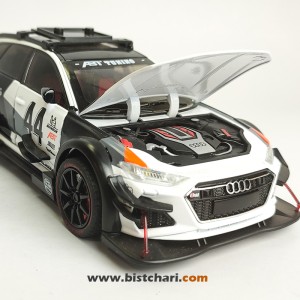 ماکت ماشین آئودی Audi مدل RS6 رنگ سفید