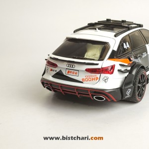 ماکت ماشین آئودی Audi مدل RS6 رنگ سفید