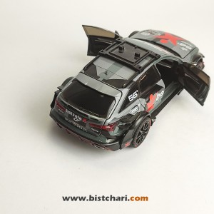 ماکت ماشین آئودی Audi مدل RS6 رنگ خاکستری