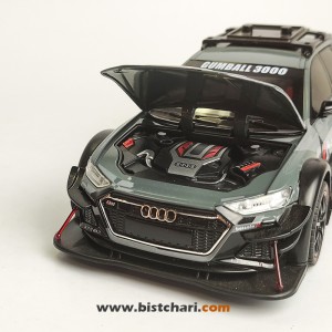 ماکت ماشین آئودی Audi مدل RS6 رنگ خاکستری