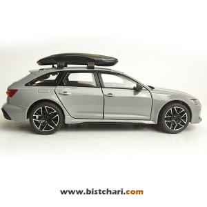 ماکت ماشین آئودی Audi مدل RS6 رنگ خاکستری