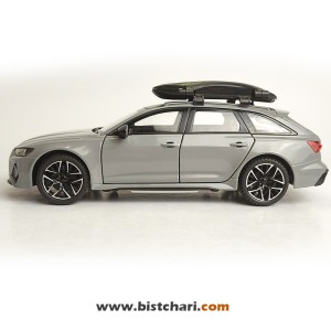 ماکت ماشین آئودی Audi مدل RS6 رنگ خاکستری